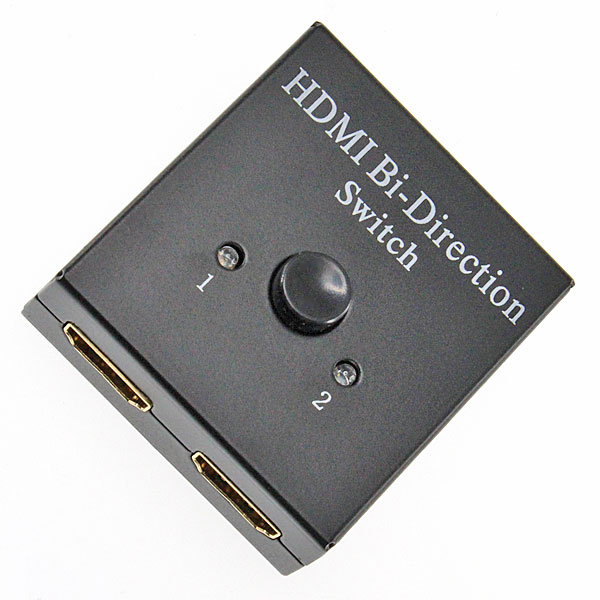 【上海問屋限定販売】 ゲーム機などのテレビ画面出力を手元で簡単切り替え HDMIミニスイッチ2ポート切替器　販売開始