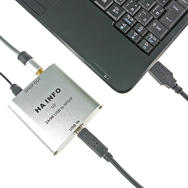 【上海問屋限定販売】PCの音楽をもっと良い音で聴こう　USBから、同軸COAXIAL・または光OPTICALに変換DAC販売開始