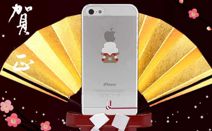 「鏡餅」＋「リンゴ」でiPhone風のお正月を迎えましょ♪ Apple風に日本のお正月を変えてしまうiPhone5ケースの発売開始！