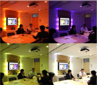 渋谷ヒカリエ Creative Lounge MOV（モブ）に未来の照明会議室「That’s Light!（ザッツライト）」 登場！ ～ 話し声からこころの色を解析する照明 ～