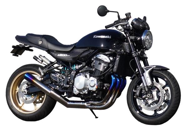 Naps Sports別注シリーズ第1弾!! 『r’s gear』×『Naps Sports』 「Z900RS/CAFE用ワイバンチタンストレートマフラー」 ナップス限定販売開始!!